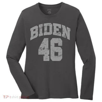 Joe Biden 46 Women's Long Sleeve Shirt