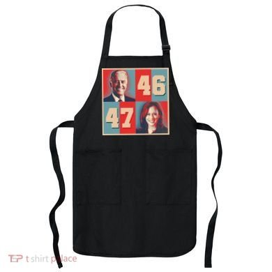 Joe Biden 46 Kamala Harris 47 Vintage Election Apron