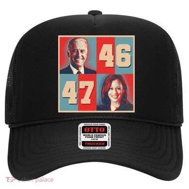 Joe Biden 46 Kamala Harris 47 Vintage Election Hat