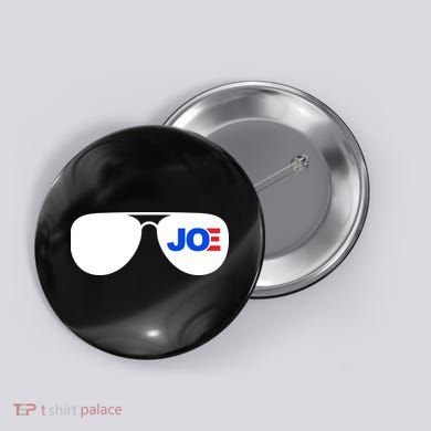 Joe Biden Aviators Button