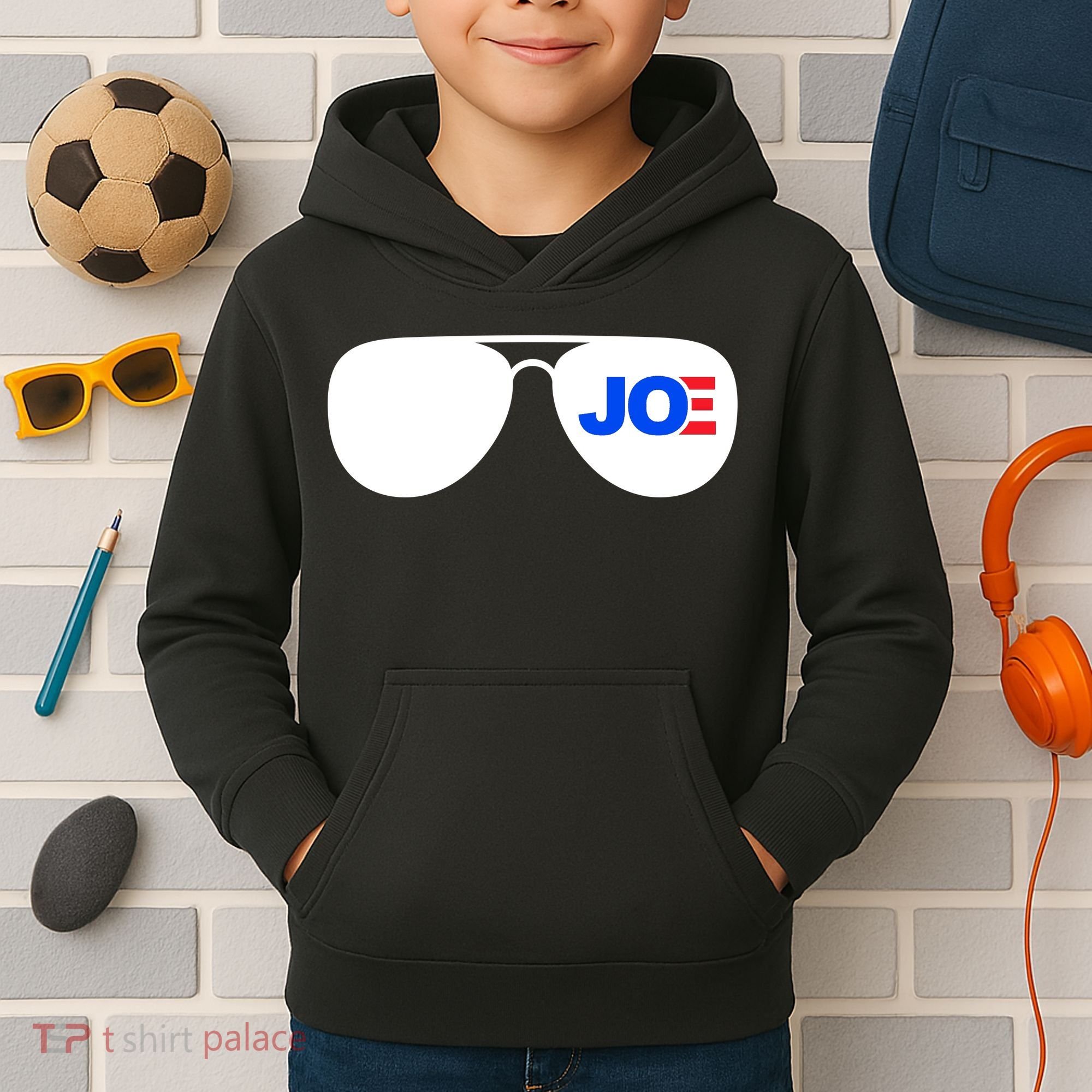 Joe Biden Aviators Kids Hoodie