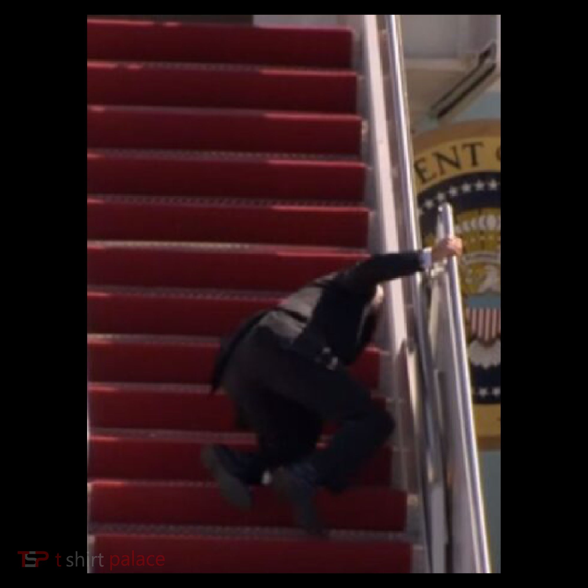 Joe Biden Big Fall Stumbling Backpack
