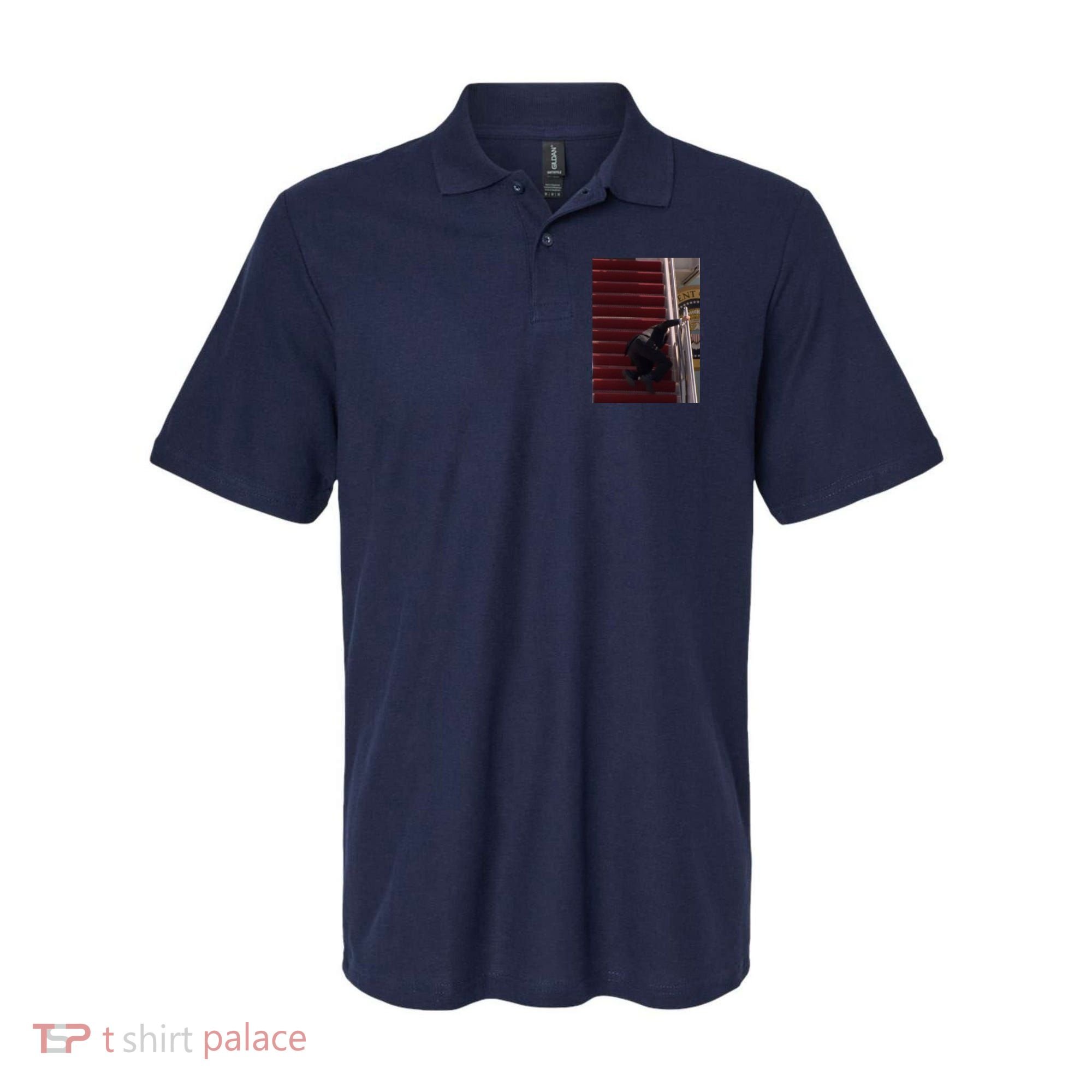 Joe Biden Big Fall Stumbling Polo