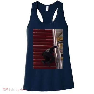 Joe Biden Big Fall Stumbling Women's Tank Top
