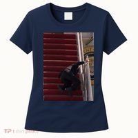 Joe Biden Big Fall Stumbling Women's T-Shirt thumb 0