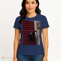Joe Biden Big Fall Stumbling Women's T-Shirt thumb 4