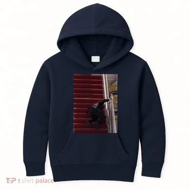 Joe Biden Big Fall Stumbling Kids Hoodie