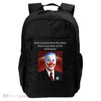 Joe Biden Clown Disaster Funny USA Backpack thumb 0
