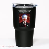 Joe Biden Clown Disaster Funny USA Tumbler thumb 0