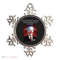 Joe Biden Clown Disaster Funny USA Ornament thumb 0