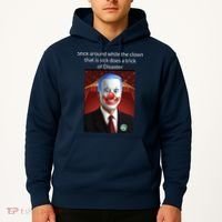 Joe Biden Clown Disaster Funny USA Hoodie thumb 2