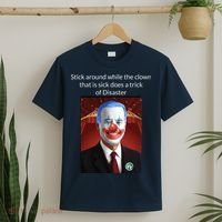 Joe Biden Clown Disaster Funny USA T-Shirt thumb 2