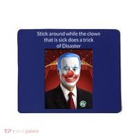 Joe Biden Clown Disaster Funny USA Mousepad thumb 0