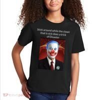 Joe Biden Clown Disaster Funny USA Kids T-Shirt thumb 2