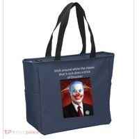 Joe Biden Clown Disaster Funny USA Tote Bag thumb 2