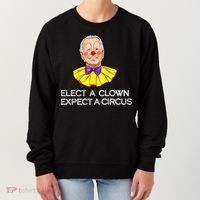 Joe Biden Elected A Clown Circus Women's Sweatshirt thumb 0