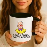 Joe Biden Elected A Clown Circus Coffee Mug thumb 3