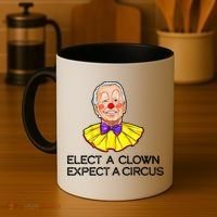 Joe Biden Elected A Clown Circus Coffee Mug thumb 4