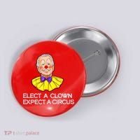 Joe Biden Elected A Clown Circus Button thumb 0