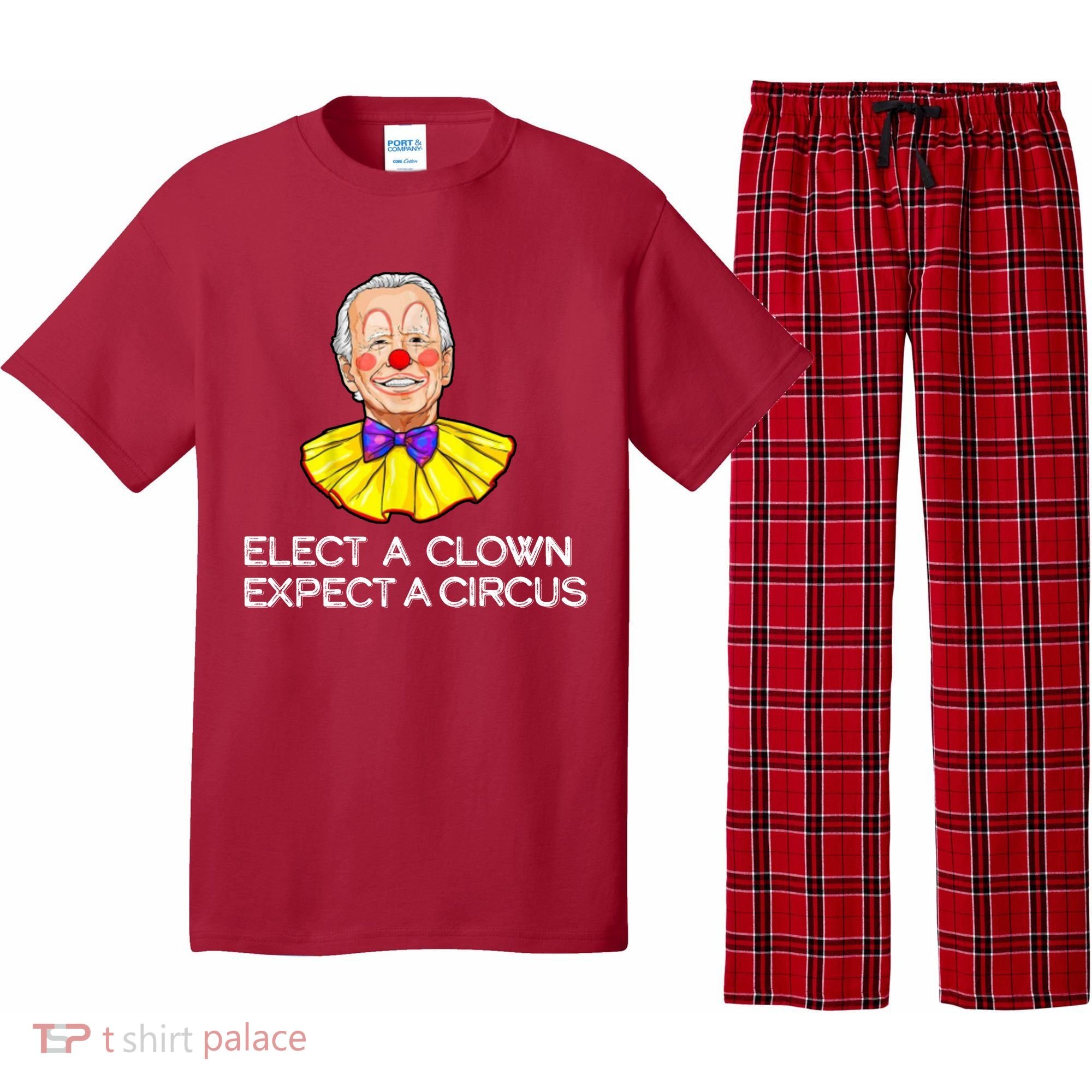 Joe Biden Elected A Clown Circus Pajama Set