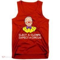 Joe Biden Elected A Clown Circus Tank Top thumb 0