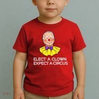 Joe Biden Elected A Clown Circus Toddler T-Shirt thumb 2