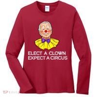 Joe Biden Elected A Clown Circus Women's Long Sleeve Shirt thumb 0