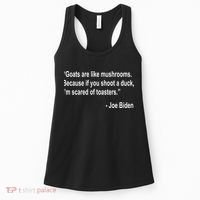 Joe Biden Funny Quote Women's Tank Top thumb 0