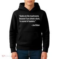 Joe Biden Funny Quote Kids Hoodie thumb 4