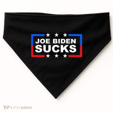 Joe Biden Sucks USA-Made Doggie Bandana