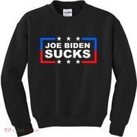 Joe Biden Sucks Kids Sweatshirt thumb 0