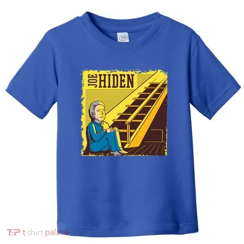 Joe Hidden Basement Toddler T-Shirt in the selected color