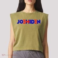 Joe Hiden Funny Anti Binden Garment-Dyed Women's Muscle Tee thumb 2