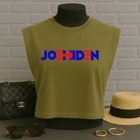 Joe Hiden Funny Anti Binden Garment-Dyed Women's Muscle Tee thumb 3