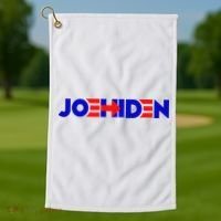 Joe Hiden Funny Anti Binden Golf Towel thumb 1
