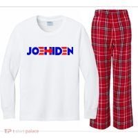 Joe Hiden Funny Anti Binden Kids Long Sleeve Plaid Pajama Set thumb 0