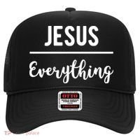 Jesus Over Everything Christian Faith Hat thumb 0