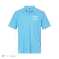 Jesus Over Everything Christian Faith Polo thumb 0