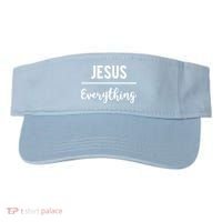 Jesus Over Everything Christian Faith Visor thumb 0