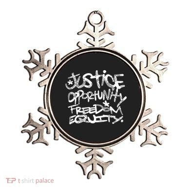 justice opportunity equity freedom  Ornament