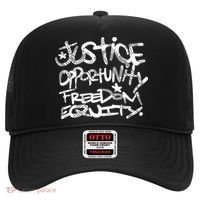 justice opportunity equity freedom  Hat thumb 0