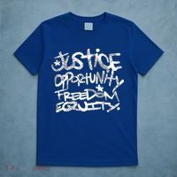 justice opportunity equity freedom  T-Shirt thumb 5