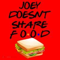 Joey Doesn't Share Food Santa Hat thumb 1
