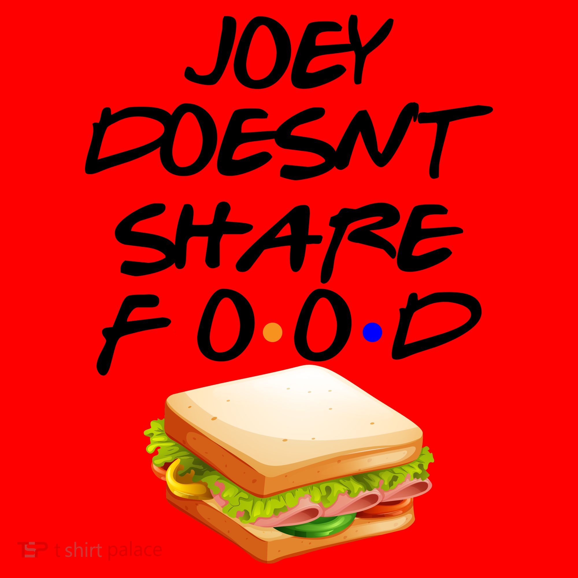Joey Doesn't Share Food Santa Hat