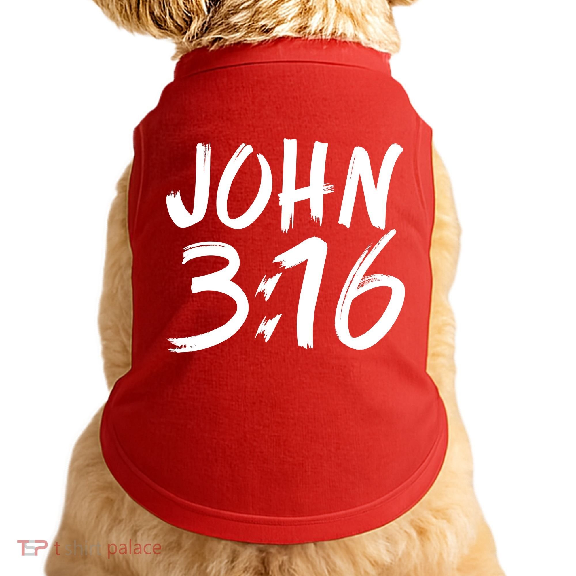 John 3:16 Doggie Tank