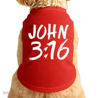 John 3:16 Doggie Tank