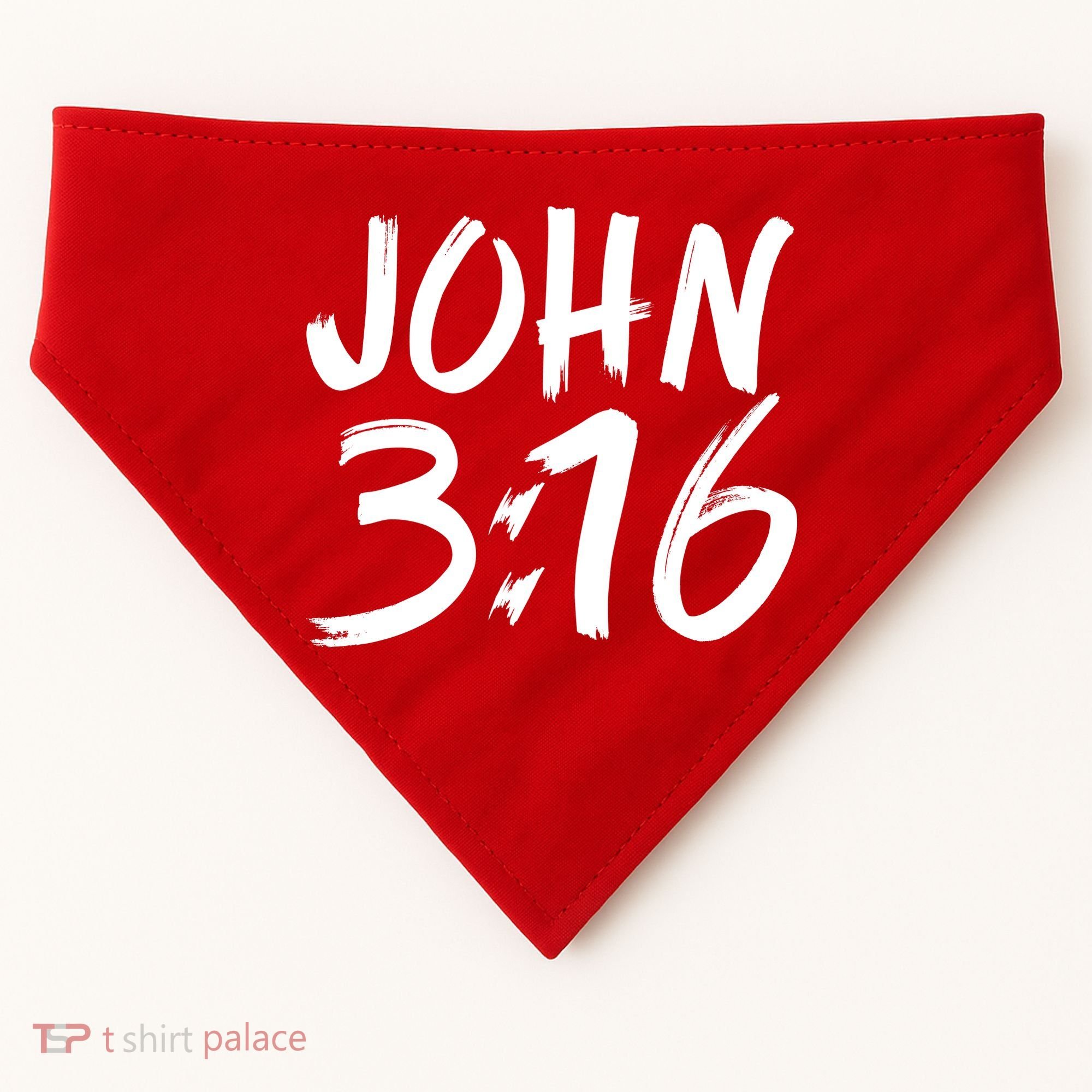 John 3:16 USA-Made Doggie Bandana
