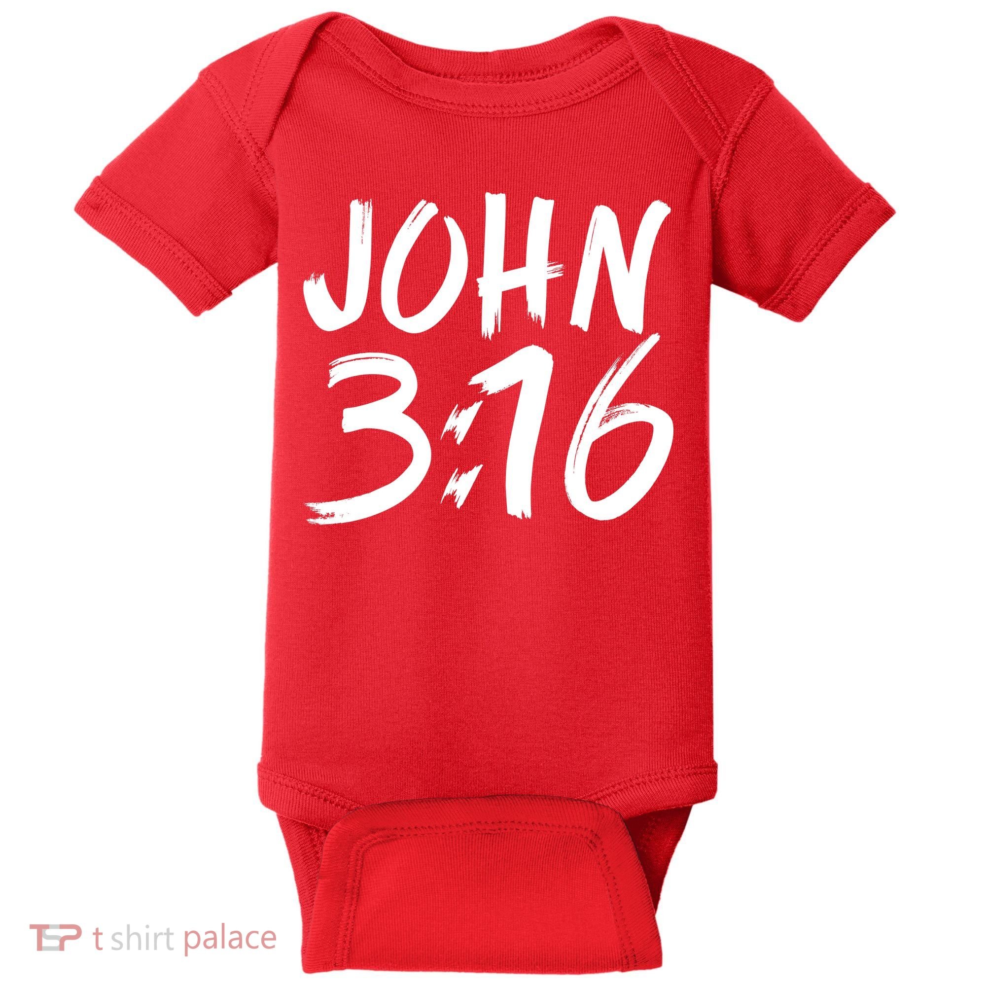 John 3:16 Baby Bodysuit