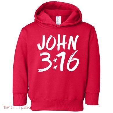 John 3:16 Toddler Hoodie