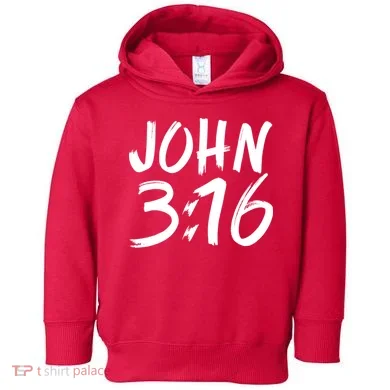 John 3:16 Toddler Hoodie